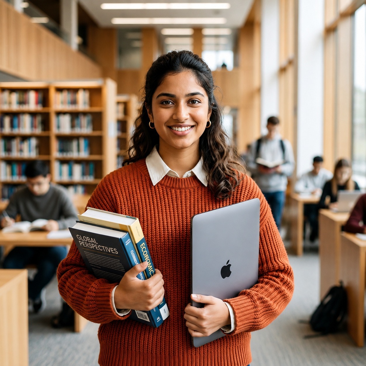 Confident study abroad student of Dollar Dreams